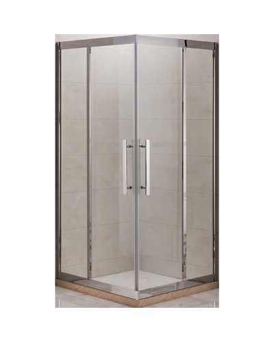 Душевой уголок Grossman Pragma PR-90Q 90x90 профиль Серебро стекло прозрачное