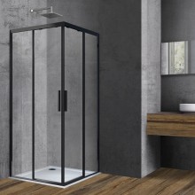 Душевой уголок 100x100 см Vincea Soft VSS-3SO100CLB прозрачное