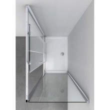 Душевой уголок 140x80 см Vincea Soft VSR-3SO8014CL прозрачное