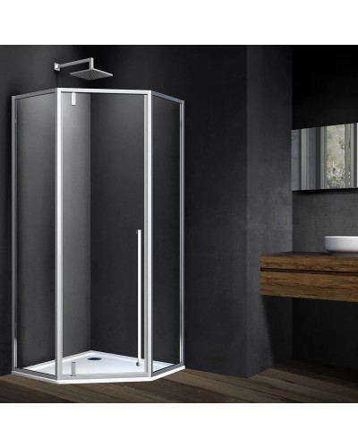 Душевой уголок 90x90 см Vincea Penta VSP-3P900CL прозрачное