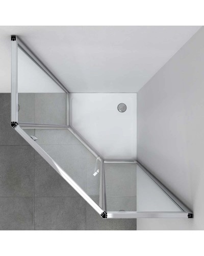 Душевой уголок 90x90 см Vincea Penta VSP-3P900CL прозрачное