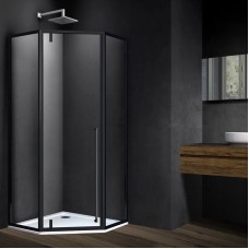 Душевой уголок 90x90 см Vincea Penta VSP-3P900CLB прозрачное