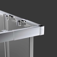 Душевой уголок 80-90x80-90 см Vincea Rapid VSS-3R80/90MT текстурное