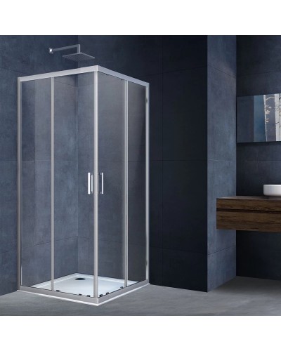 Душевой уголок 90-100x90-100 см Vincea Rapid VSS-3R90/10CL прозрачное