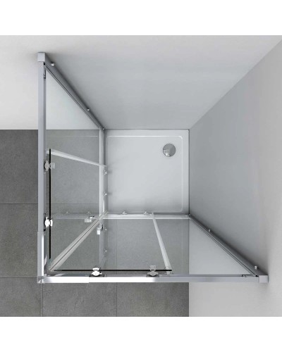 Душевой уголок 90-100x90-100 см Vincea Rapid VSS-3R90/10CL прозрачное