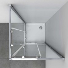 Душевой уголок 90-100x90-100 см Vincea Rapid VSS-3R90/10MT текстурное