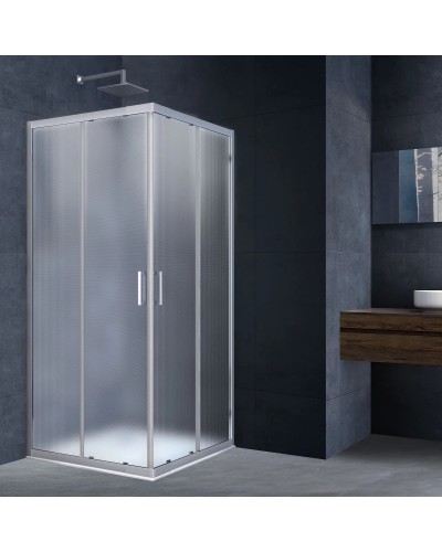 Душевой уголок 90-100x90-100 см Vincea Rapid VSS-3R90/10MT текстурное