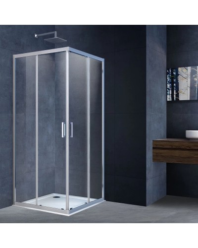 Душевой уголок 80x80 см Vincea Alpha VSS-3AL800CL прозрачное