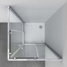 Душевой уголок 80x80 см Vincea Alpha VSS-3AL800CL прозрачное