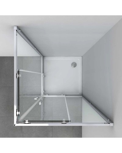 Душевой уголок 80x80 см Vincea Alpha VSS-3AL800CL прозрачное