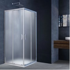 Душевой уголок 80x80 см Vincea Alpha VSS-3AL800MT текстурное