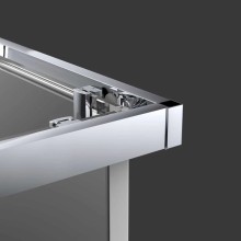 Душевой уголок 80x80 см Vincea Alpha VSS-3AL800MT текстурное