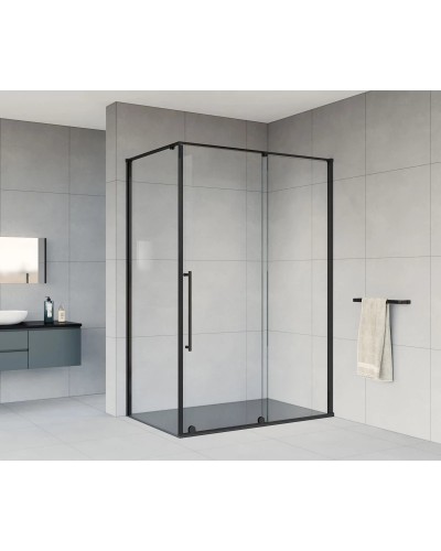 Душевой уголок 120x90 см Vincea Arno VSR-1A9012CLB прозрачное