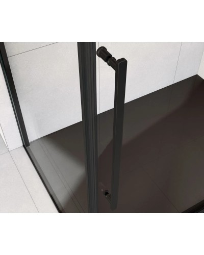 Душевой уголок 120x90 см Vincea Arno VSR-1A9012CLB прозрачное