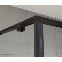 Душевой уголок 120x90 см Vincea Arno VSR-1A9012CLB прозрачное