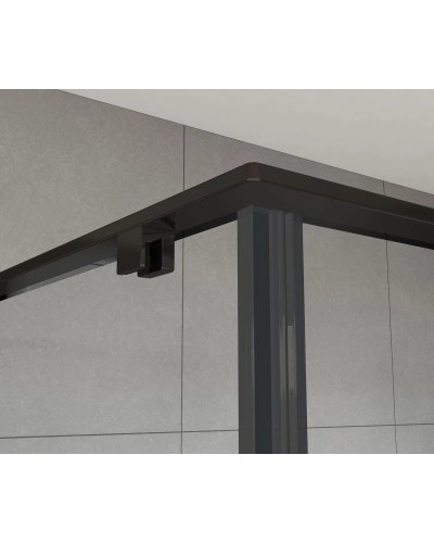 Душевой уголок 120x90 см Vincea Arno VSR-1A9012CLB прозрачное