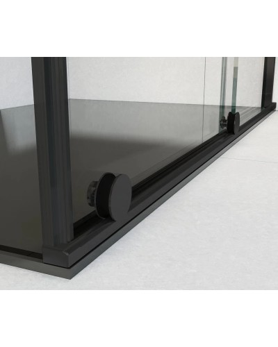 Душевой уголок 120x90 см Vincea Arno VSR-1A9012CLB прозрачное