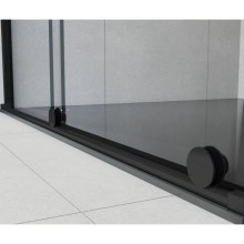 Душевой уголок 120x90 см Vincea Arno VSR-1A9012CLB прозрачное