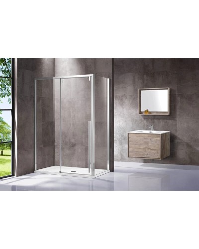 Душевой уголок 120x100 см Vincea Lugano VSR-1L1012CL-1 прозрачное