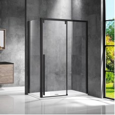 Душевой уголок 120x100 см Vincea Lugano VSR-1L1012CLB-1 прозрачное