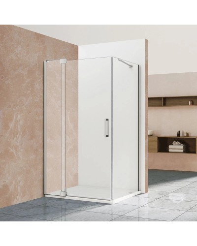 Душевой уголок 78,8-88,8x89 см Vincea Extra VSR-1E809090CL прозрачное