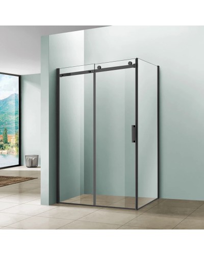 Душевой уголок 120x90 см Vincea Como VSR-1C9012CLB прозрачное