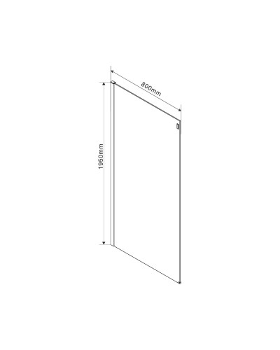Душевой уголок 140x80 см Vincea Como VSR-1C8014CL прозрачное