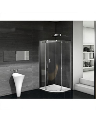 Душевой уголок Good Door Galaxy R-100-C-CH 100x100 профиль Хром стекло прозрачное