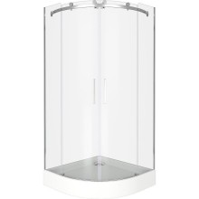 Душевой уголок Good Door Galaxy R-TD-100-C-CH 100x100 профиль Хром стекло прозрачное