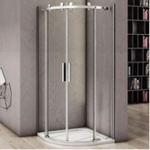 Душевой уголок Good Door Altair R-TD-90-C-CH 90х90 профиль Хром стекло прозрачное