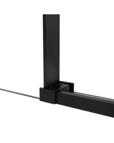 Душевой уголок 120х90 см Vincea Slim Soft VSR-1SS9012CLB прозрачное