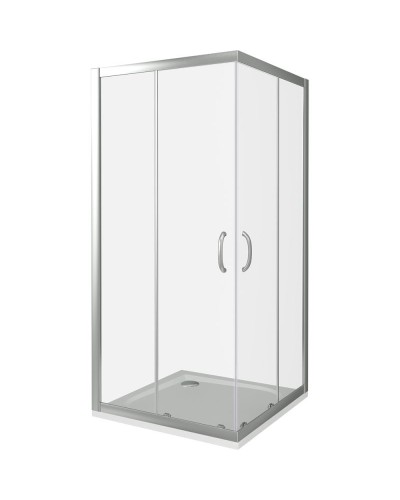 Душевой уголок Good Door Infinity CR-80-C-CH 80х80 профиль Хром стекло прозрачное