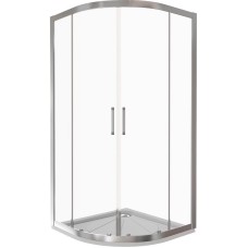 Душевой уголок Good Door Latte R-80-C-WE 80x80 профиль Белый стекло прозрачное