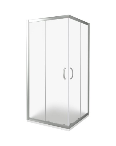 Душевой уголок Good Door Infinity CR-100-G-CH 100х100 профиль Хром стекло Грейп