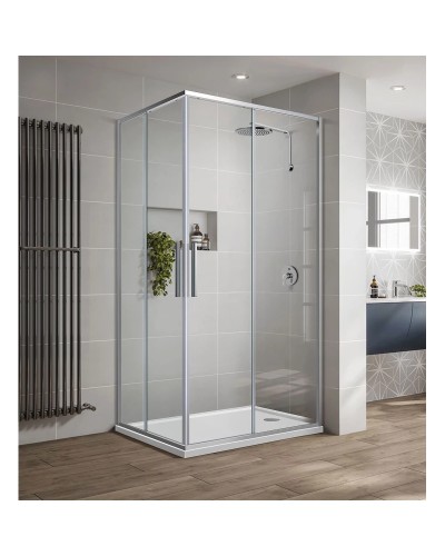 Душевой уголок 89x89 см Vincea Slim-U VSS-2SU900CL прозрачное