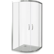 Душевой уголок Good Door Infinity R-100-С-CH 100x100 профиль Хром стекло прозрачное