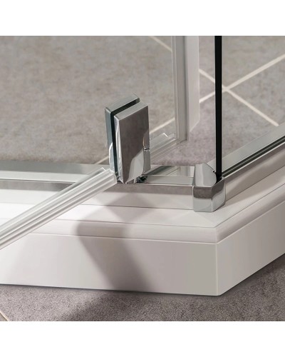 Душевой уголок 89x89 см Vincea Slim-U VSP-2SU900CL прозрачное