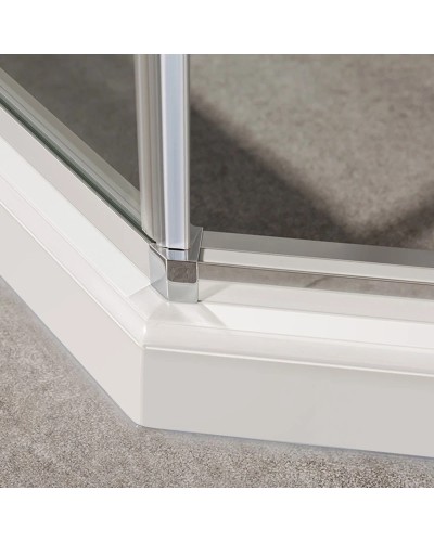 Душевой уголок 89x89 см Vincea Slim-U VSP-2SU900CL прозрачное