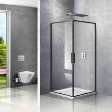 Душевой уголок 89х89 см Vincea Slim VSS-2SL900CLB прозрачное