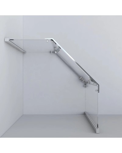 Душевой уголок 90x90 см Vincea Stresa VSP-1S900CL прозрачное