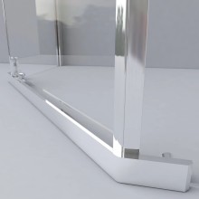 Душевой уголок 90x90 см Vincea Stresa VSP-1S900CL прозрачное