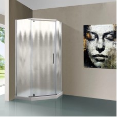 Душевой уголок 90х90 см Vincea Stresa VSP-1S900CH шиншилла