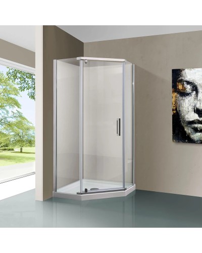 Душевой уголок 100x100 см Vincea Stresa VSP-1S100CL прозрачное