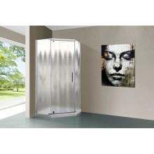 Душевой уголок 100x100 см Vincea Stresa VSP-1S100CH шиншилла