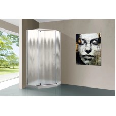 Душевой уголок 100x100 см Vincea Stresa VSP-1S100CH шиншилла