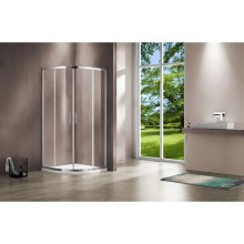 Душевой уголок 80х80 см Vincea Garda VSQ-1G800CL прозрачное