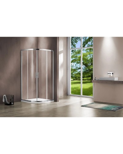 Душевой уголок 80х80 см Vincea Garda VSQ-1G800CL прозрачное