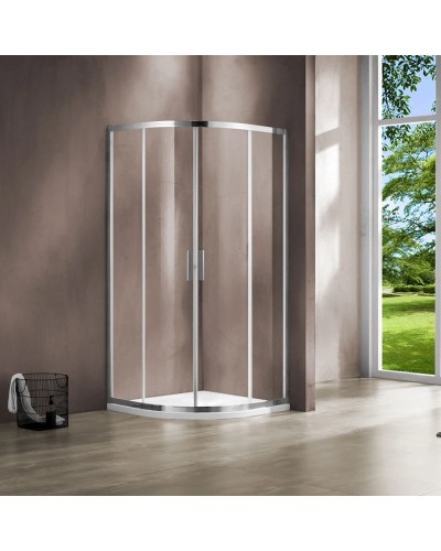 Душевой уголок 80х80 см Vincea Garda VSQ-1G800CL прозрачное