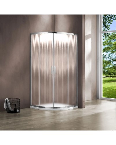 Душевой уголок 80х80 см Vincea Garda VSQ-1G800CH шиншилла