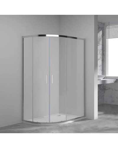 Душевой уголок 120х90 см Vincea Garda VSJ-1G129CL прозрачное